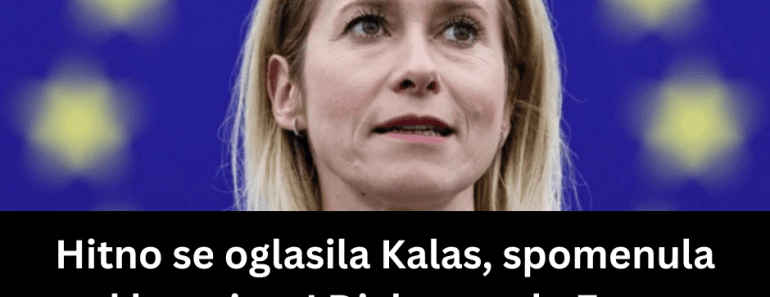 Hitno se oglasila Kalas, spomenula nuklearni rat! Digla se cela Evropa na noge zbog Ukrajine: Rusima spremaju novi pakao