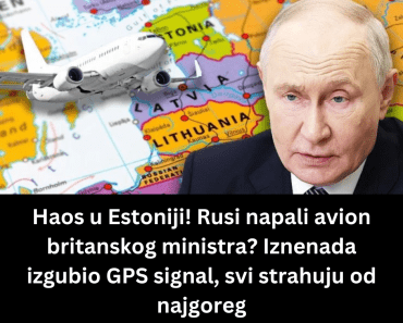 Haos u Estoniji! Rusi napali avion britanskog ministra? Iznenada izgubio GPS signal, svi strahuju od najgoreg