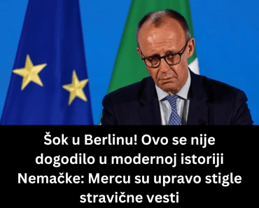 Šok u Berlinu! Ovo se nije dogodilo u modernoj istoriji Nemačke: Mercu su upravo stigle stravične vesti