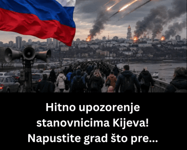 Hitno upozorenje stanovnicima Kijeva! Napustite grad što pre
