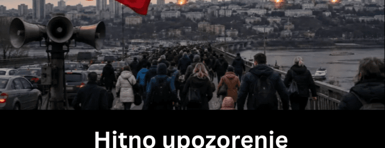 Hitno upozorenje stanovnicima Kijeva! Napustite grad što pre