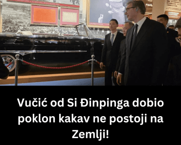Vučić od Si Đinpinga dobio poklon kakav ne postoji na Zemlji!