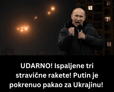 UDARNO! Ispaljene tri stravične rakete! Putin je pokrenuo pakao za Ukrajinu!