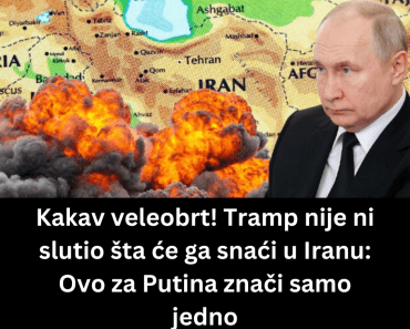 Kakav veleobrt! Tramp nije ni slutio šta će ga snaći u Iranu: Ovo za Putina znači samo jedno Kakav veleobrt! Tramp nije ni slutio šta će ga snaći u Iranu: Ovo za Putina znači samo jedno