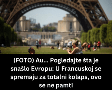 (FOTO) Au… Pogledajte šta je snašlo Evropu: U Francuskoj se spremaju za totalni kolaps, ovo se ne pamti (FOTO) Au… Pogledajte šta je snašlo Evropu: U Francuskoj se spremaju za totalni kolaps, ovo se ne pamti