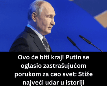 Ovo će biti kraj! Putin se oglasio zastrašujućom porukom za ceo svet: Stiže najveći udar u istoriji