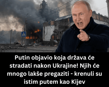 Putin objavio koja država će stradati nakon Ukrajine!