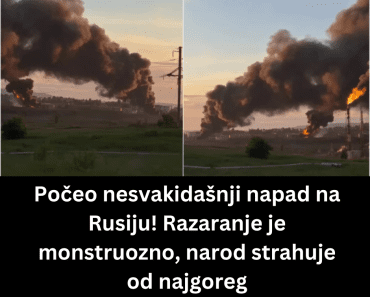 Počeo nesvakidašnji napad na Rusiju! Razaranje je monstruozno, narod strahuje od najgoreg