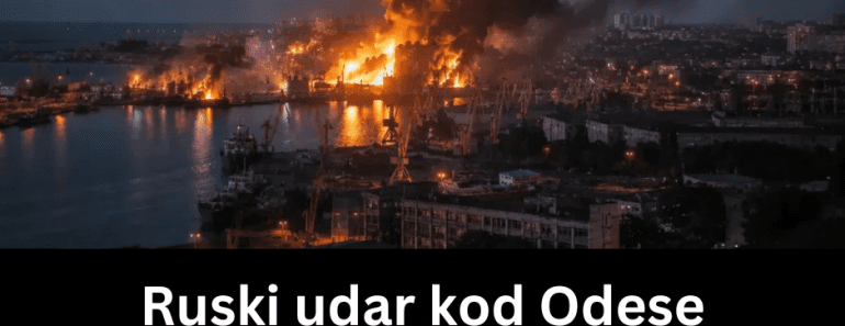Ruski udar kod Odese zapanjio Zapad: Više ništa neće biti isto