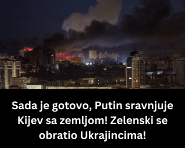 Sada je gotovo, Putin sravnjuje Kijev sa zemljom! Zelenski se obratio Ukrajincima!