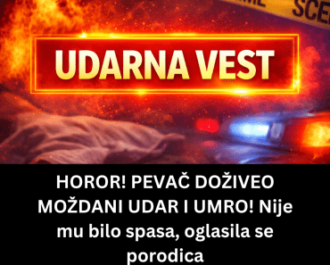 HOROR! PEVAČ DOŽIVEO MOŽDANI UDAR I UMRO! Nije mu bilo spasa, oglasila se porodica