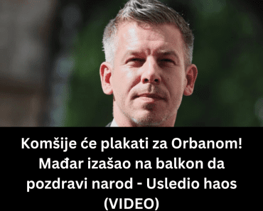 Komšije će plakati za Orbanom! Mađar izašao na balkon da pozdravi narod – Usledio haos (VIDEO)