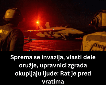 Sprema se invazija, vlasti dele oružje, upravnici zgrada okupljaju ljude: Rat je pred vratima
