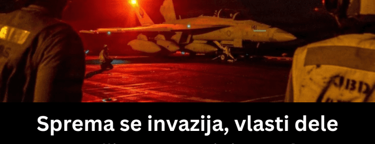 Sprema se invazija, vlasti dele oružje, upravnici zgrada okupljaju ljude: Rat je pred vratima