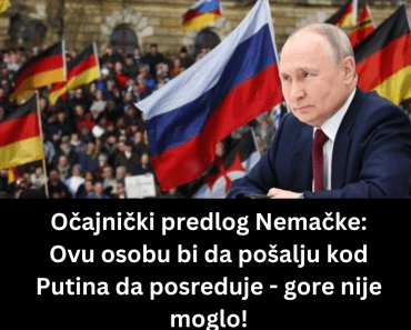 Očajnički predlog Nemačke: Ovu osobu bi da pošalju kod Putina da posreduje – gore nije moglo!