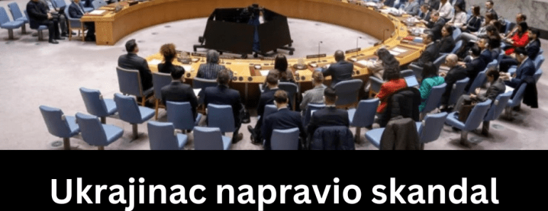 Ukrajinac napravio skandal u UN! Izgovorio neoprostivo, Moskva će pobesneti!