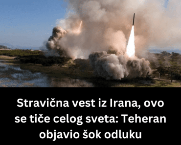 Stravična vest iz Irana, ovo se tiče celog sveta: Teheran objavio šok odluku