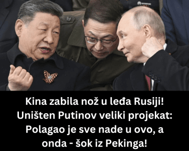 Kina zabila nož u leđa Rusiji! Uništen Putinov veliki projekat: Polagao je sve nade u ovo, a onda – šok iz Pekinga!