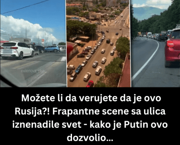 (VIDEO) Možete li da verujete da je ovo Rusija?! Frapantne scene sa ulica iznenadile svet – kako je Putin ovo dozvolio…