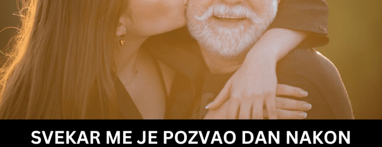SVEKAR ME JE POZVAO DAN NAKON RAZVODA Zamolio me je da se NAĐEMO NASAMO: Sedeo je u SEPAREU, a onda je krenuo da…