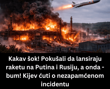 Kakav šok! Pokušali da lansiraju raketu na Putina i Rusiju, a onda – bum! Kijev ćuti o nezapamćenom incidentu Kakav šok! Pokušali da lansiraju raketu na Putina i Rusiju, a onda – bum! Kijev ćuti o nezapamćenom incidentu