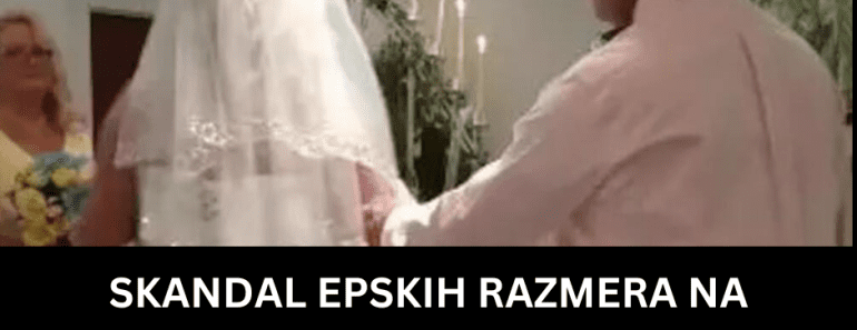 SKANDAL EPSKIH RAZMERA NA SVADBI KOD KRALJEVA Kum uzeo da drži zdravicu, pa FRAPIRAO SVATOVE: Mlada BRIZNULA U PLAČ