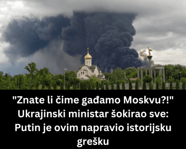 “Znate li čime gađamo Moskvu?!” Ukrajinski ministar šokirao sve: Putin je ovim napravio istorijsku grešku