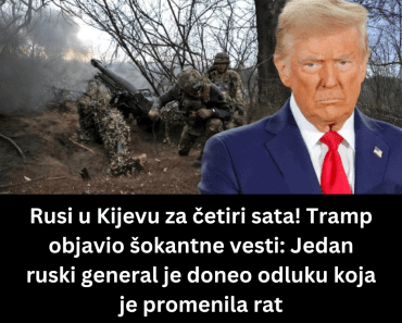 Rusi u Kijevu za četiri sata! Tramp objavio šokantne vesti: Jedan ruski general je doneo odluku koja je promenila rat