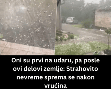 Oni su prvi na udaru, pa posle ovi delovi zemlje: Strahovito nevreme sprema se nakon vrućina