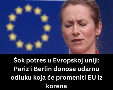Šok potres u Evropskoj uniji: Pariz i Berlin donose udarnu odluku koja će promeniti EU iz korena