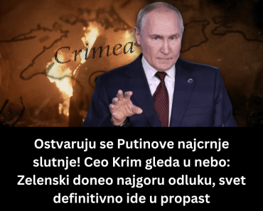 Ostvaruju se Putinove najcrnje slutnje! Ceo Krim gleda u nebo: Zelenski doneo najgoru odluku, svet definitivno ide u propast