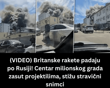 (VIDEO) Britanske rakete padaju po Rusiji! Centar milionskog grada zasut projektilima, stižu stravični snimci