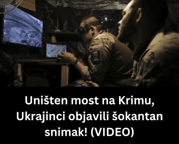 Uništen most na Krimu, Ukrajinci objavili šokantan snimak! (VIDEO)