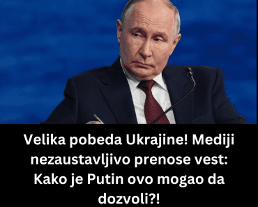 Velika pobeda Ukrajine! Mediji nezaustavljivo prenose vest: Kako je Putin ovo mogao da dozvoli?!
