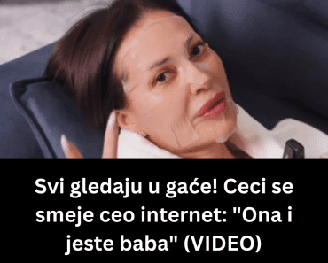 Svi gledaju u gaće! Ceci se smeje ceo internet: “Ona i jeste baba” (VIDEO)
