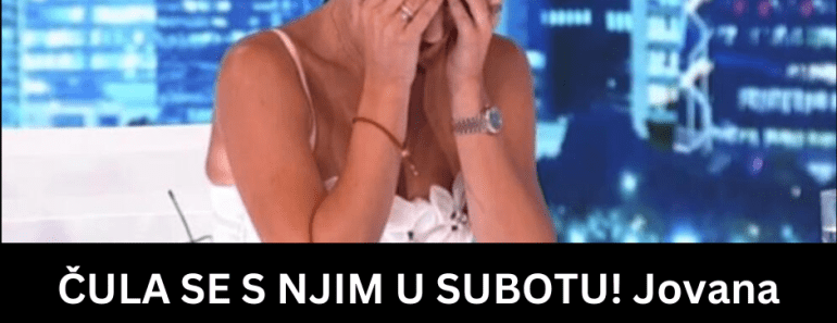 ČULA SE S NJIM U SUBOTU! Jovana Jeremić zatečena PRERANOM SMRĆU BLISKOG PRIJATELJA, vest je slomila