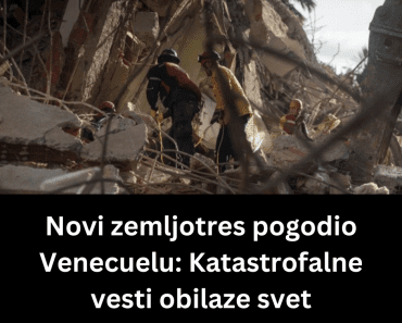 Novi zemljotres pogodio Venecuelu: Katastrofalne vesti obilaze svet