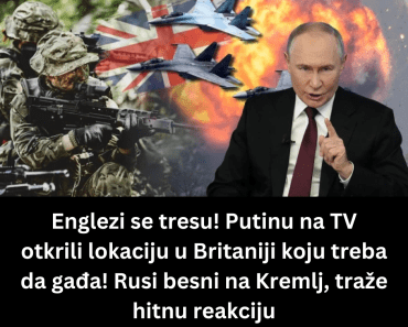 Englezi se tresu! Putinu na TV otkrili lokaciju u Britaniji koju treba da gađa! Rusi besni na Kremlj, traže hitnu reakciju