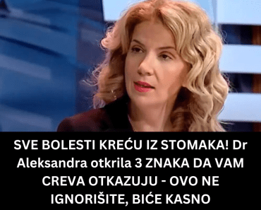 SVE BOLESTI KREĆU IZ STOMAKA! Dr Aleksandra otkrila 3 ZNAKA DA VAM CREVA OTKAZUJU – OVO NE IGNORIŠITE, BIĆE KASNO