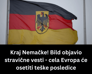 Kraj Nemačke! Bild objavio stravične vesti – cela Evropa će osetiti teške posledice