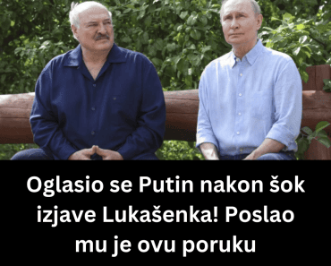 Oglasio se Putin nakon šok izjave Lukašenka! Poslao mu je ovu poruku
