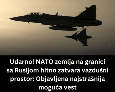 Udarno! NATO zemlja na granici sa Rusijom hitno zatvara vazdušni prostor: Objavljena najstrašnija moguća vest