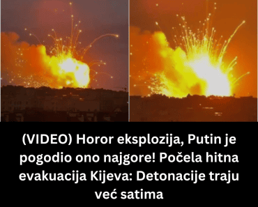 (VIDEO) Horor eksplozija, Putin je pogodio ono najgore! Počela hitna evakuacija Kijeva: Detonacije traju već satima