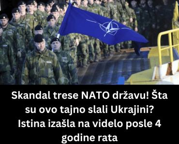 Skandal trese NATO državu! Šta su ovo tajno slali Ukrajini? Istina izašla na videlo posle 4 godine rata