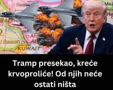 Tramp presekao, kreće krvoproliće! Od njih neće ostati ništa