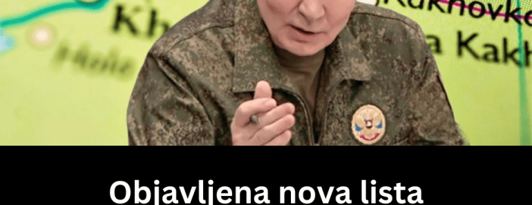 Objavljena nova lista neprijatelja Rusije: Šokiraćete se ko je na drugom mestu!