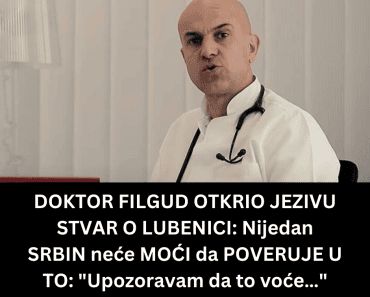 DOKTOR FILGUD OTKRIO JEZIVU STVAR O LUBENICI: Nijedan SRBIN neće MOĆI da POVERUJE U TO: “Upozoravam da to voće…”
