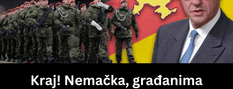 Kraj! Nemačka, građanima saopštene katastrofalne vesti, ovo se u istoriji nije dogodilo