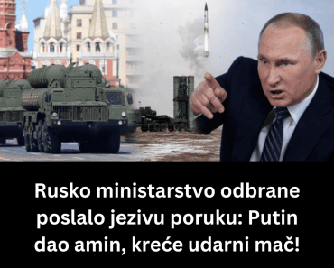 Rusko ministarstvo odbrane poslalo jezivu poruku: Putin dao amin, kreće udarni mač!