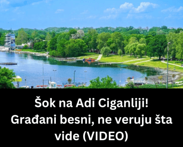 Šok na Adi Ciganliji! Građani besni, ne veruju šta vide (VIDEO)